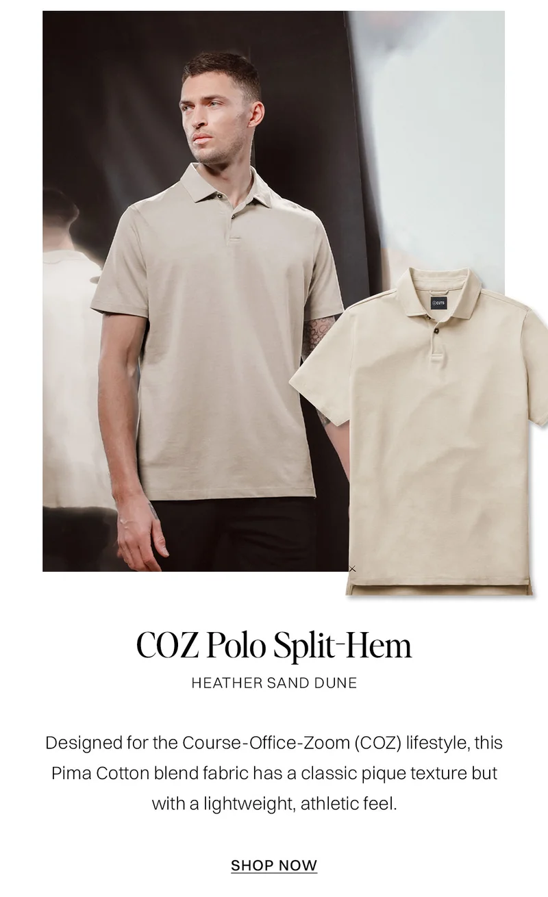 COZ Polo Split-Hem