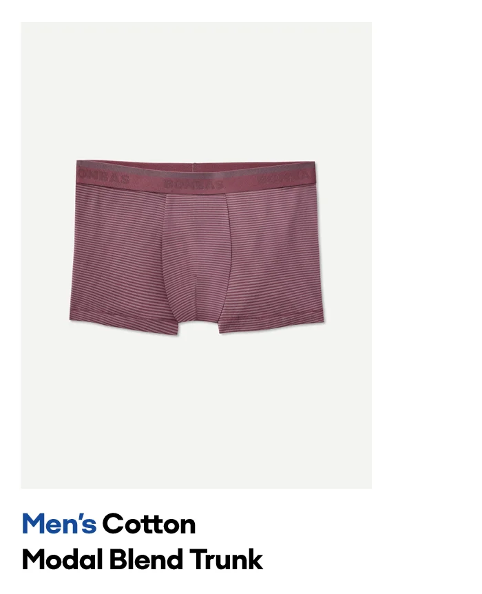 Men's Cotton Modal Blend Trunk