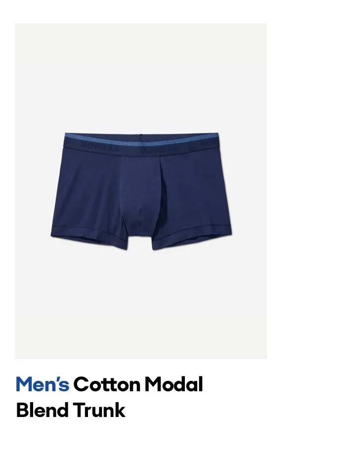 Men's Cotton Modal Blend Boxer Brief