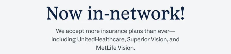 We accept more insurance plans than ever