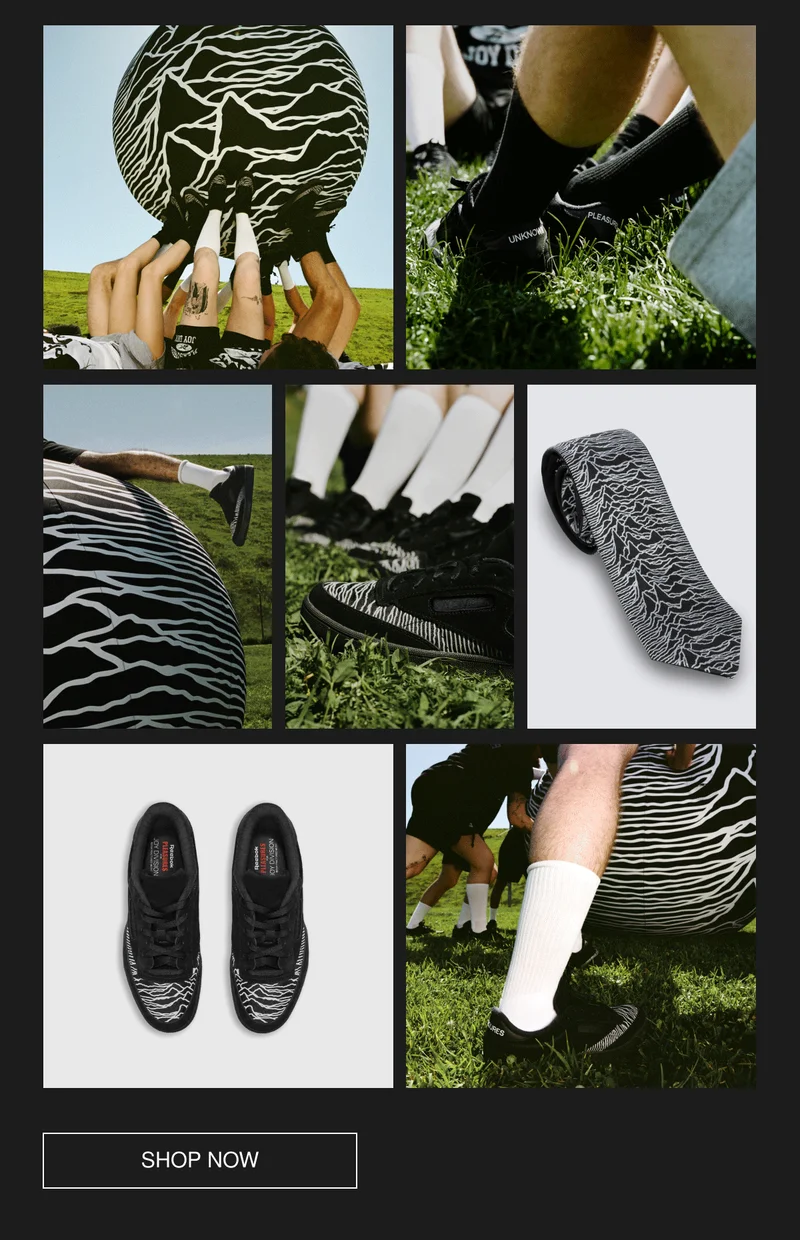 PLEASURES x Joy Division x Reebok | SHOP NOW