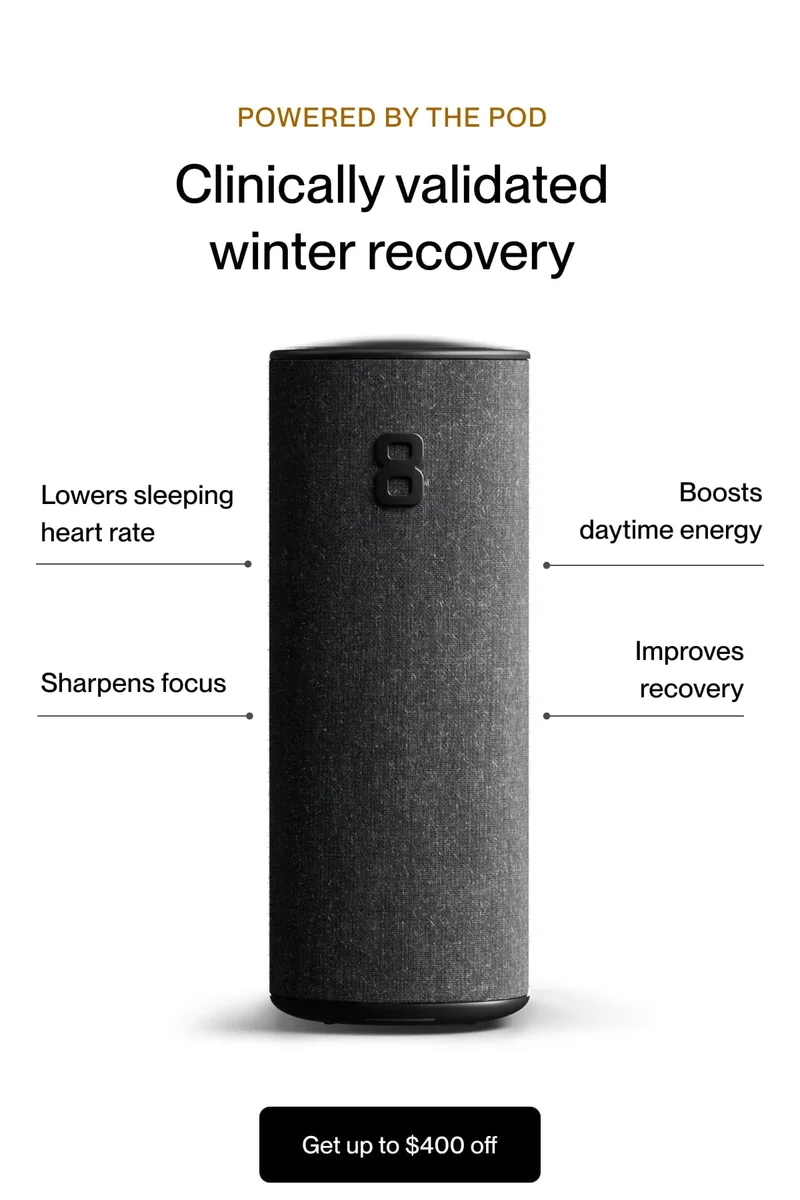 Powered by the Pod | Clinically validated winter recovery
