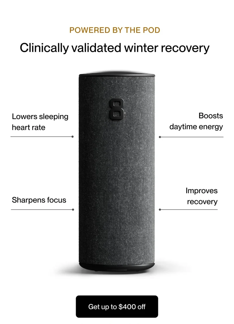 Powered by the Pod | Clinically validated winter recovery