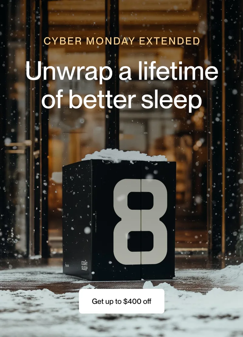 CYBER MONDAY EXTENDED | Unwrap a lifetime of better sleep
