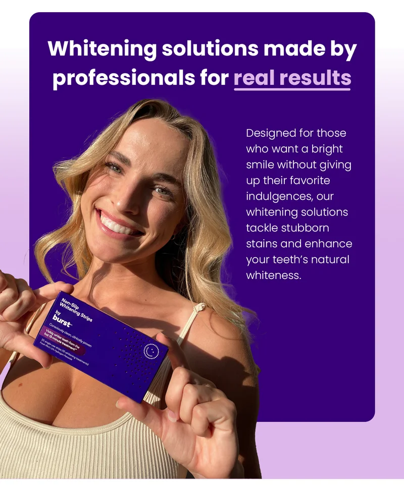 Whitening solutions made by professionals for real results