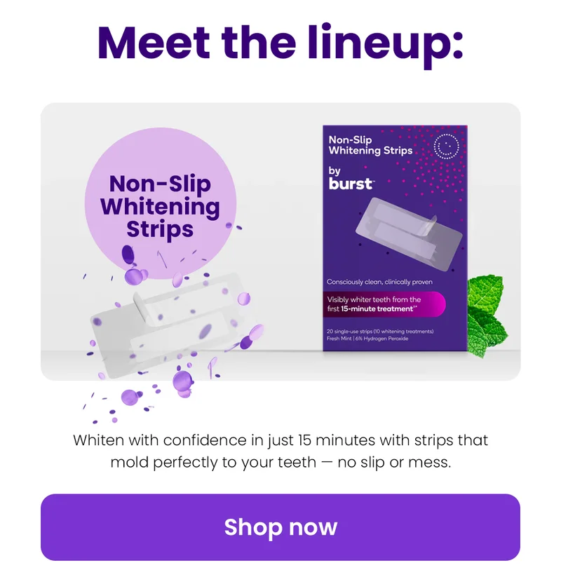 Non-Slip Whitening Strips