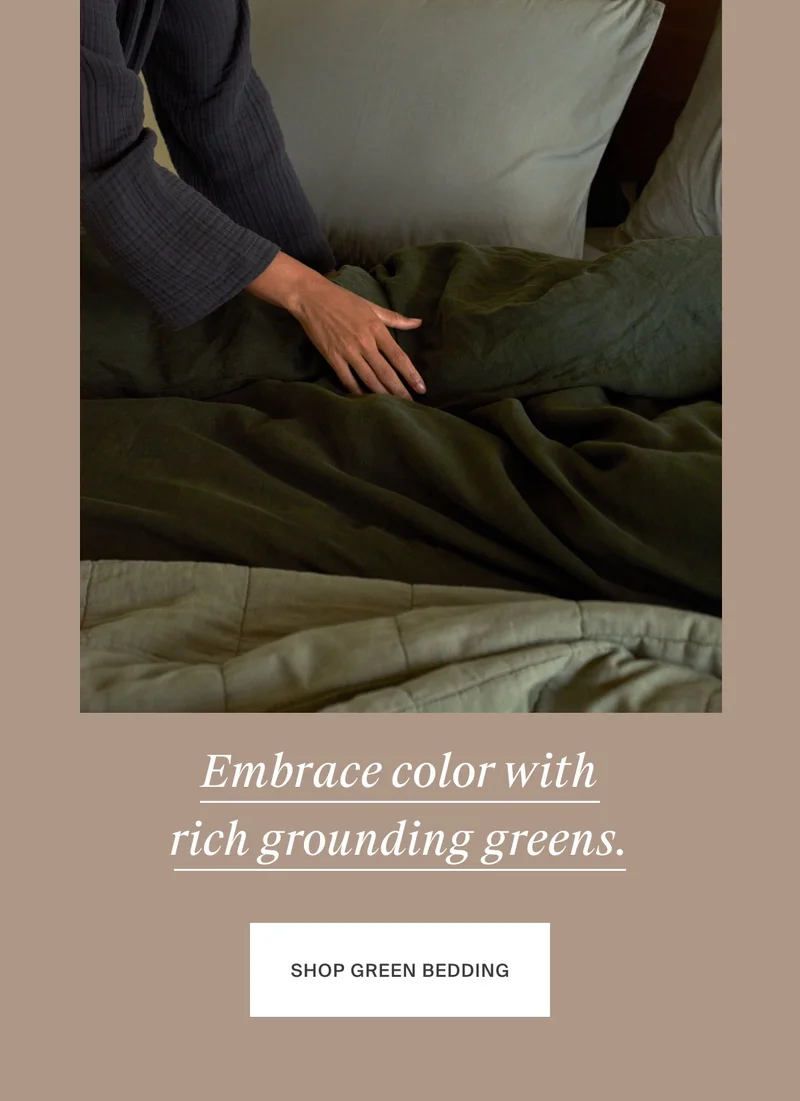 Shop Green Bedding
