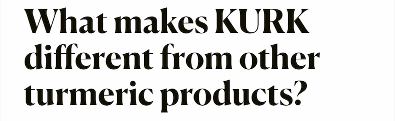 What makes KURK