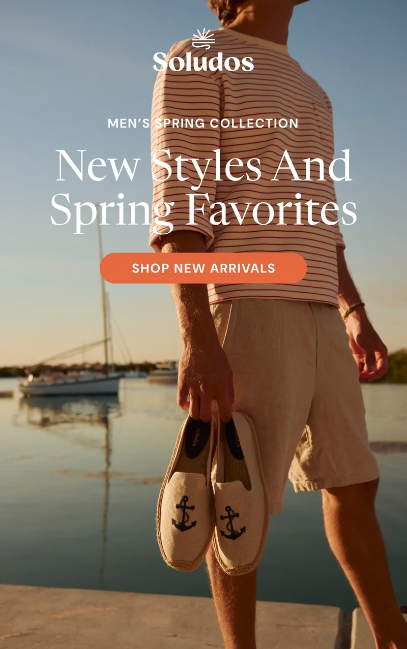 Men’s Spring Collection: New Styles and spring favorites [Shop new arrivals]