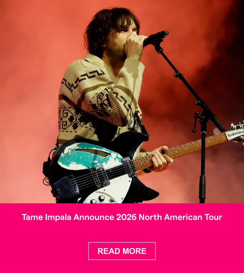 Tame Impala Announce 2026 North American Tour