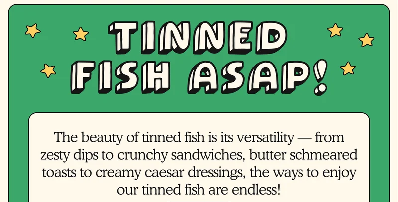 TINNED FISH RECIPES