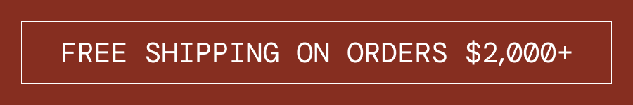 Free Shipping on Orders $2000+