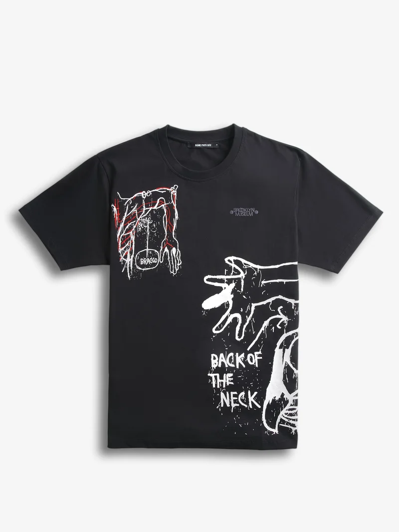 Shirt inspired by Back of the Neck by Jean-Michel Basquiat