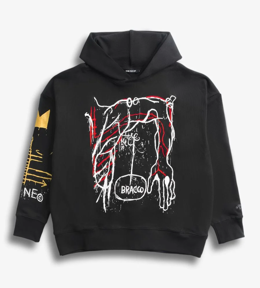 Sweatshirt inspired by Back of the Neck by Jean-Michel Basquiat