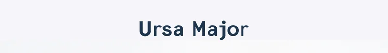 Ursa Major
