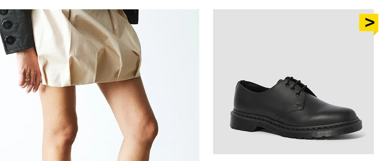 1461 Mono Smooth Leather Oxford Shoes