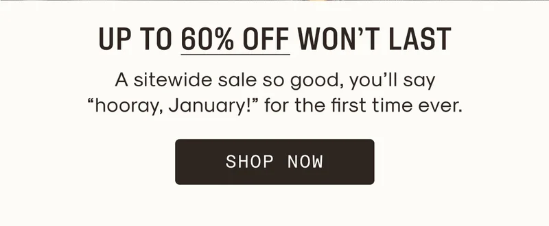 sitewide sale
