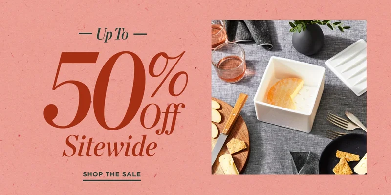 Up to 50% Off Sitewide