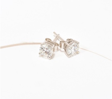 Fire Light Lab Grown Diamond Studs 1.50 cttw