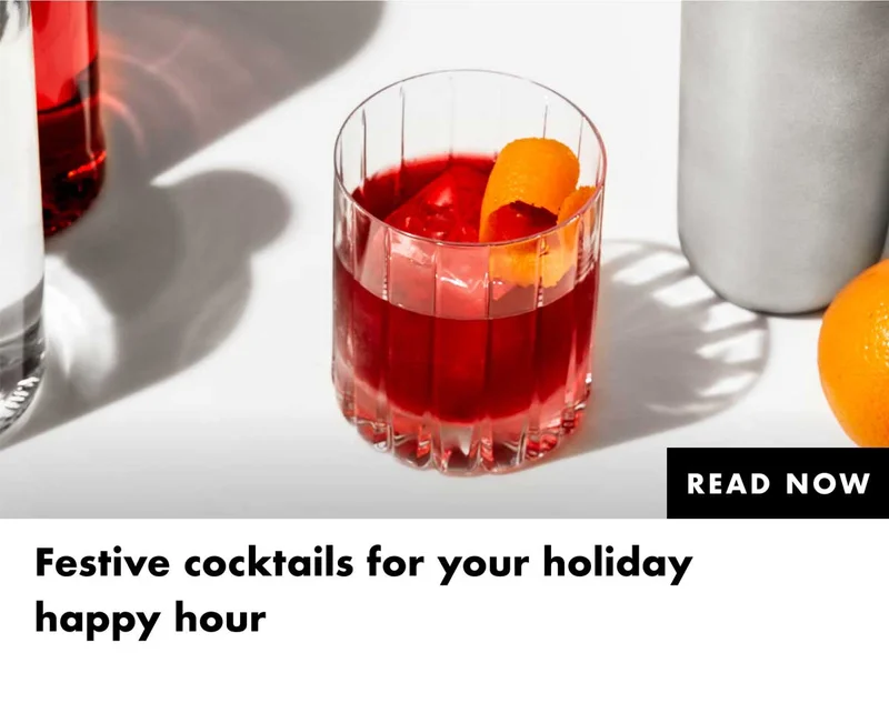 Festive cocktails for your holiday happy hour