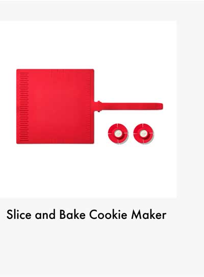 Slice and Bake Cookie Maker