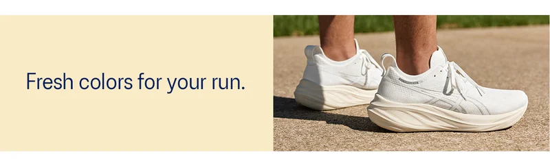 Fresh colors for your run.