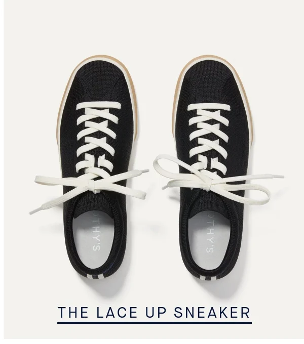 THE LACE UP SNEAKER