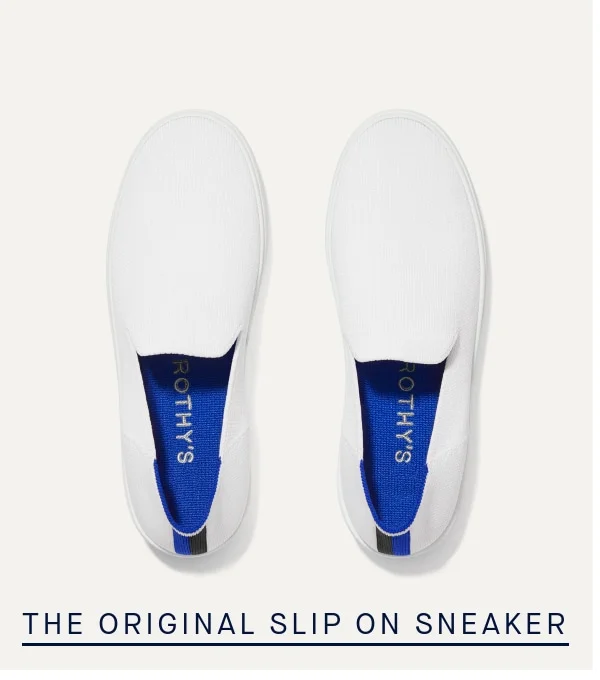 THE ORIGINAL SLIP ON SNEAKER