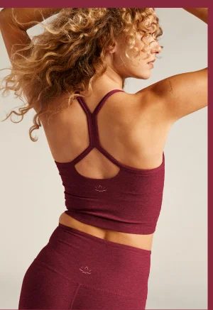 Spacedye Slim Racerback Cropped Tank