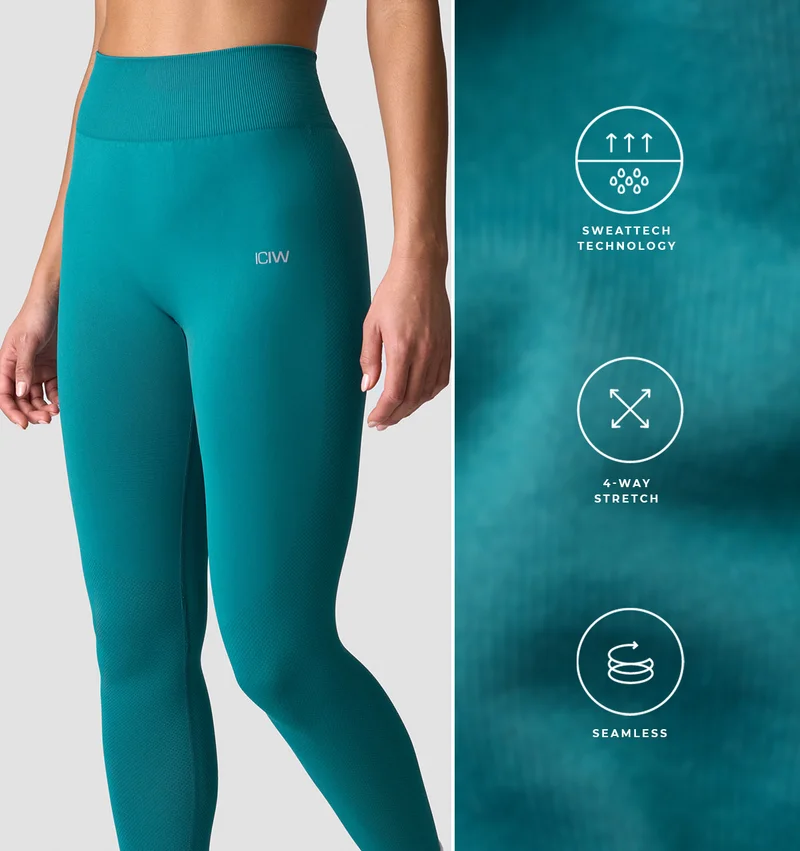 Define Seamless Tights Dusty Green