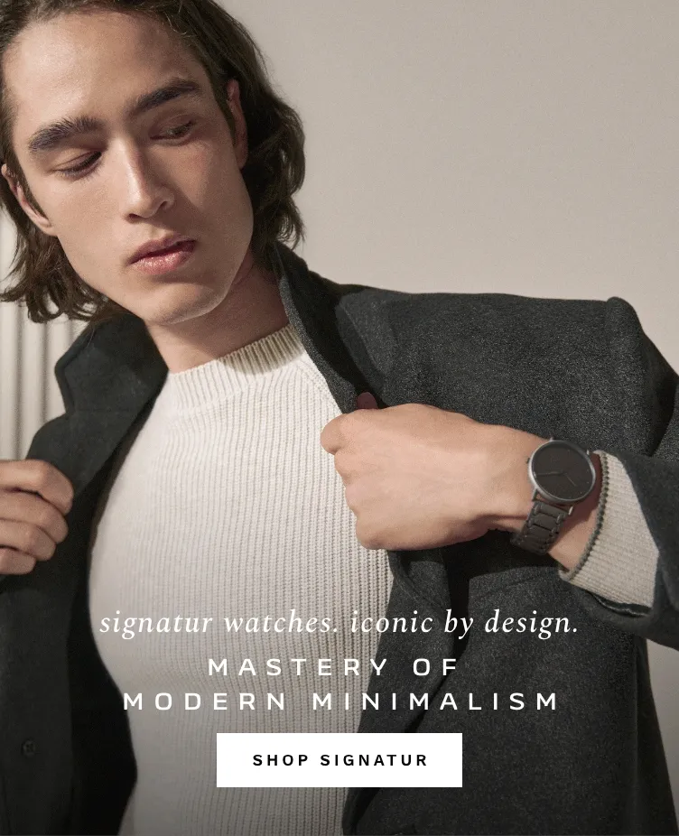 Signatur Watches, Mastery of Modern Minimalisim - Shop Signatur