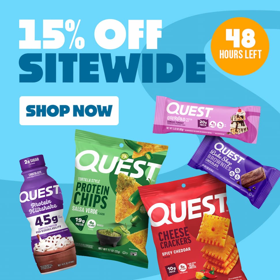 Quest Nutrition - 15% Off Sitewide