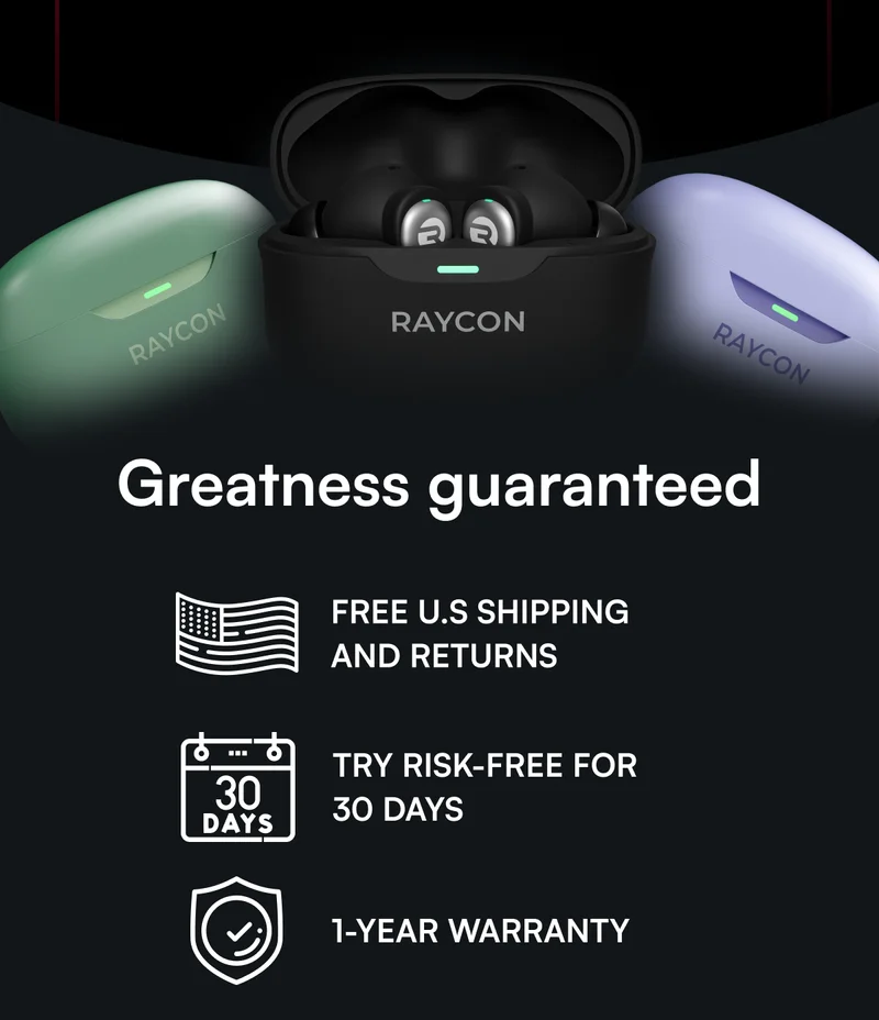 Greatness guaranteed  ✅ FREE U.S SHIPPING AND RETURNS ✅ TRY RISK-FREE FOR 30 DAYS ✅ 1-YEAR WARRANTY