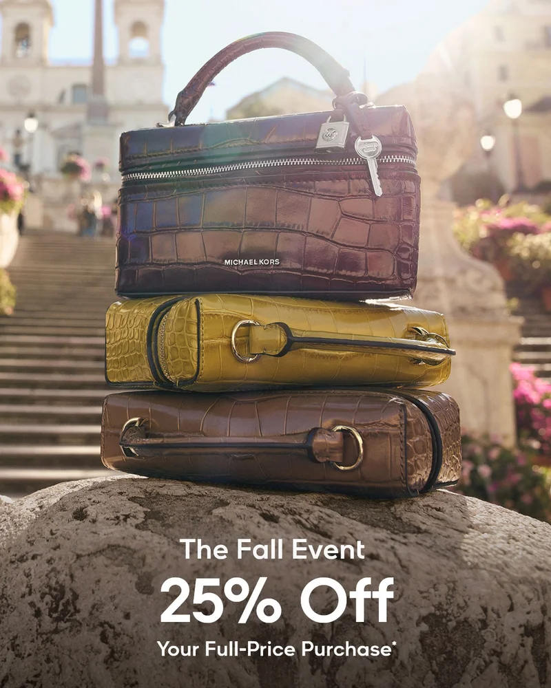 The Fall Event 25% Off Your Full-Price Purchase*