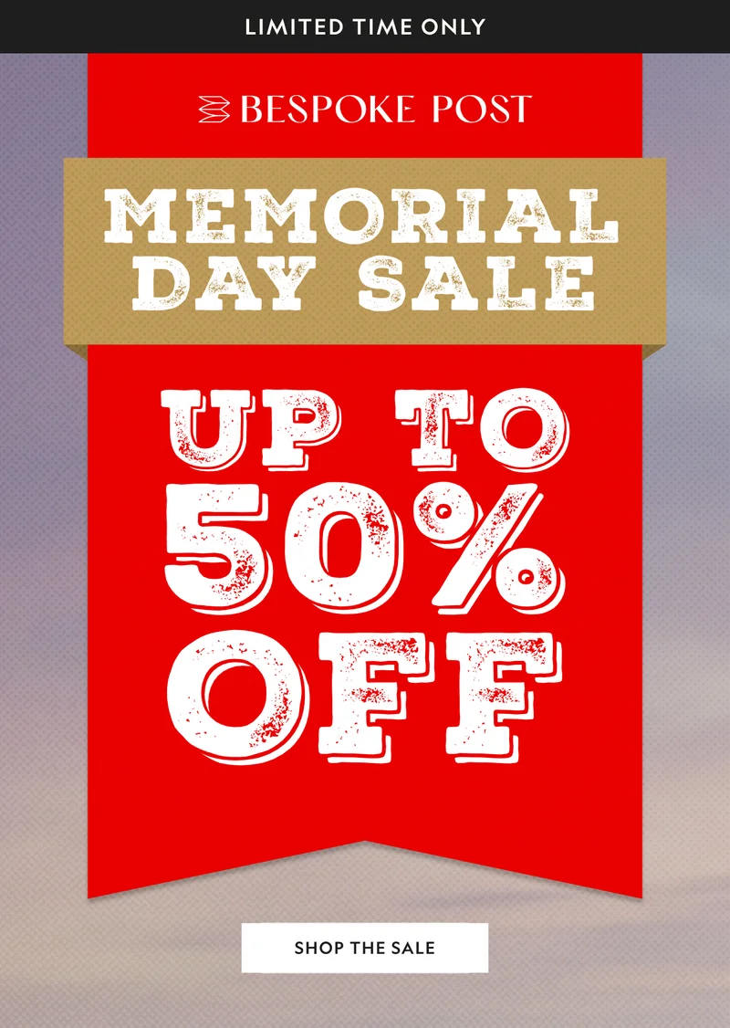 Memorial Day Sale