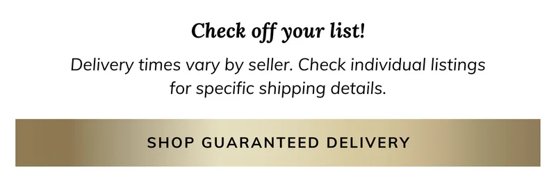 Gifts that Arrive by Christmas