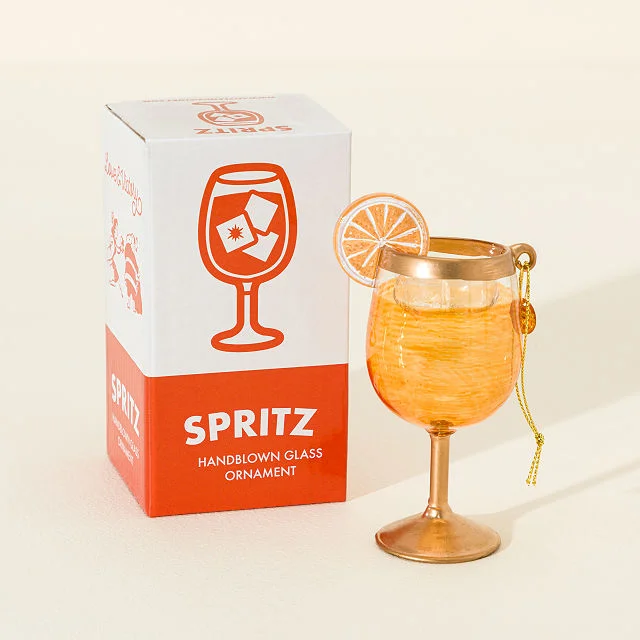 Aperol Spritz Ornament