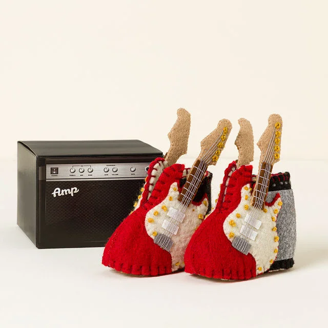 Born to Rock Guitar Booties