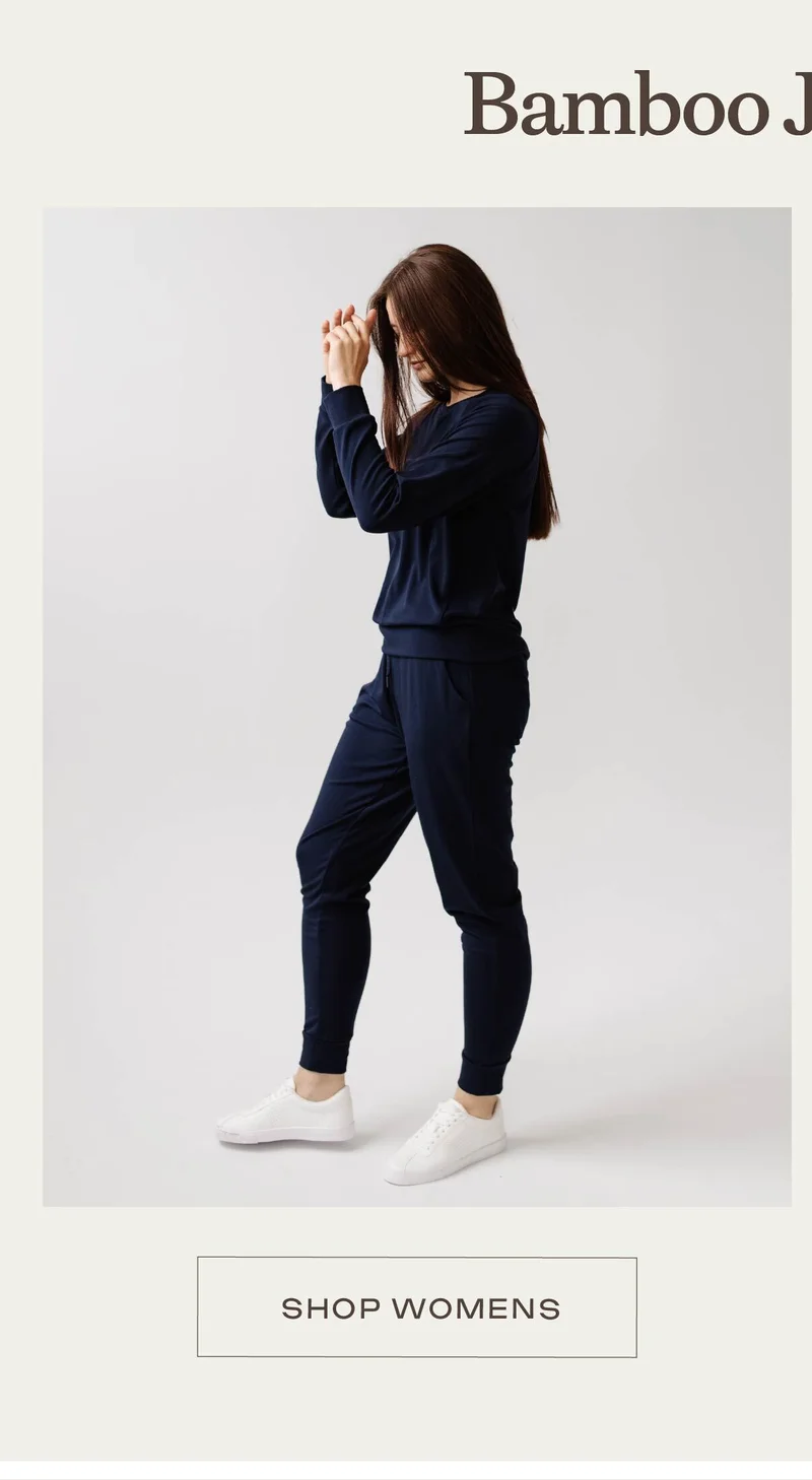 Women's Bamboo Jogger Set - Shop Now Women's Bamboo Jogger Set - Shop Now