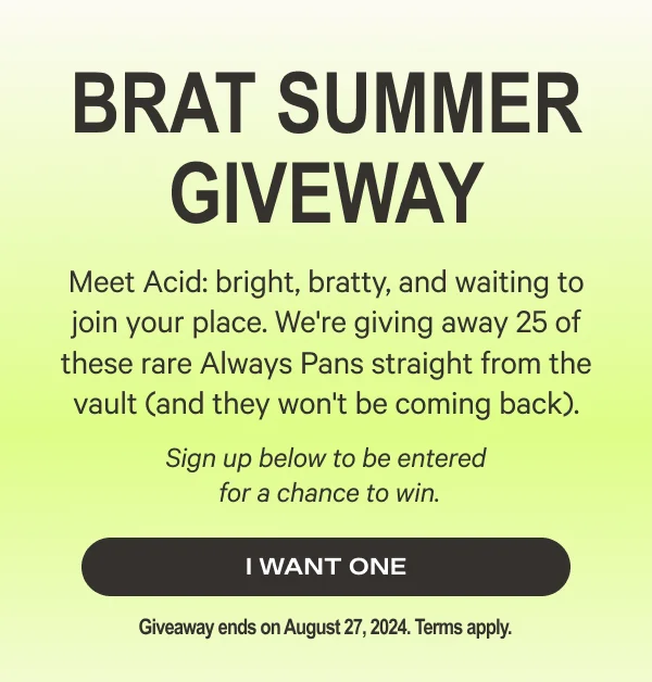 Enter for a chance to win