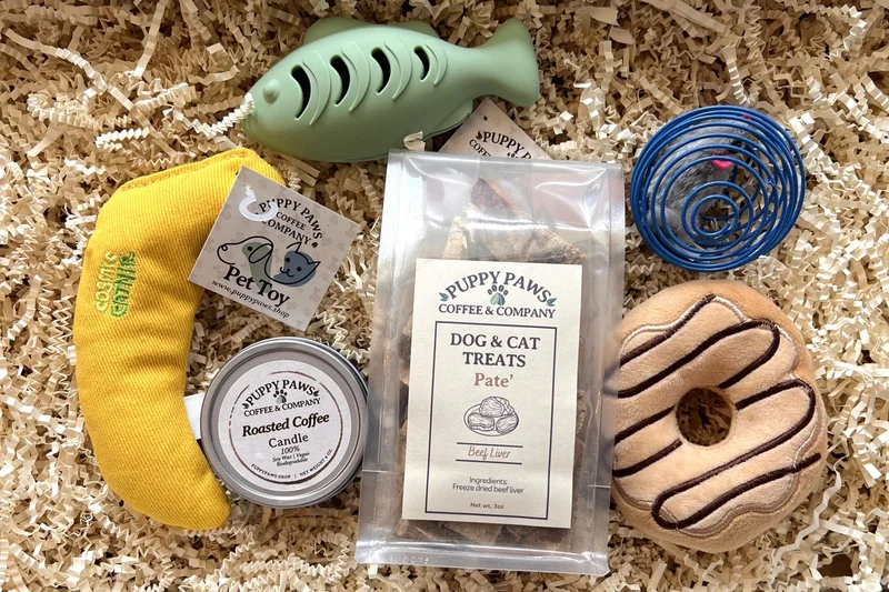 CAT Paws for a Cause Box by Puppy Paws Coffee