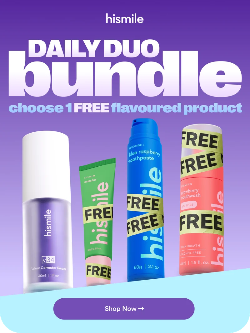 Daily duo bundle. Choose 1 free flavoured product. Shop now.
