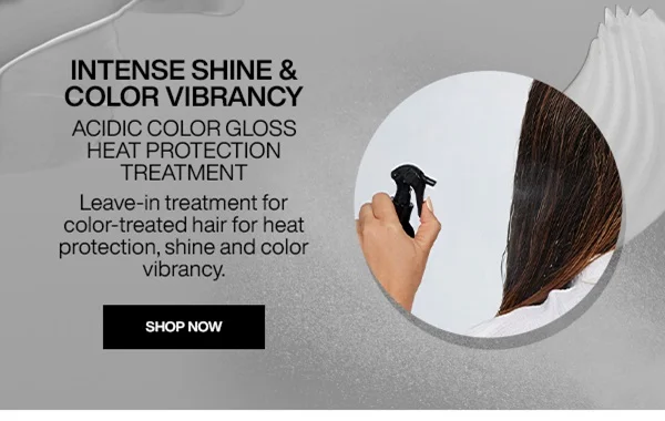 shop acidic color gloss heat protection treatment