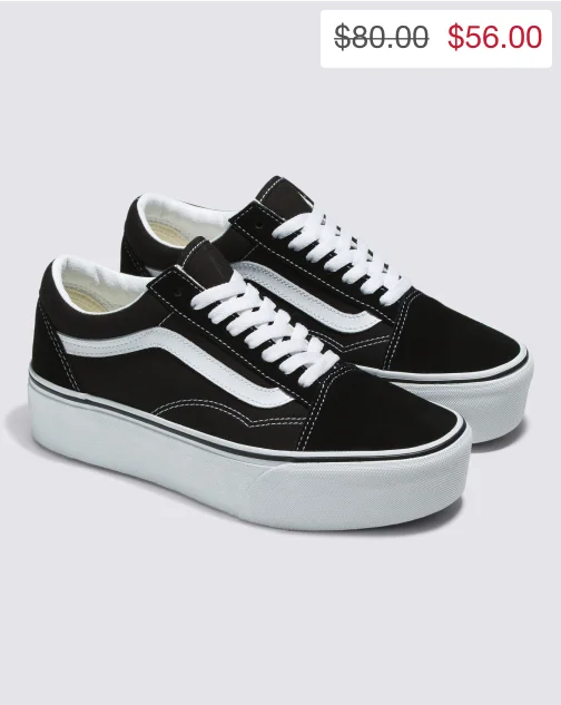 Old Skool Stackform Shoe