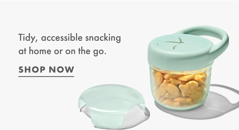 Tidy, accessible snacking at home or on the go. | SHOP NOW