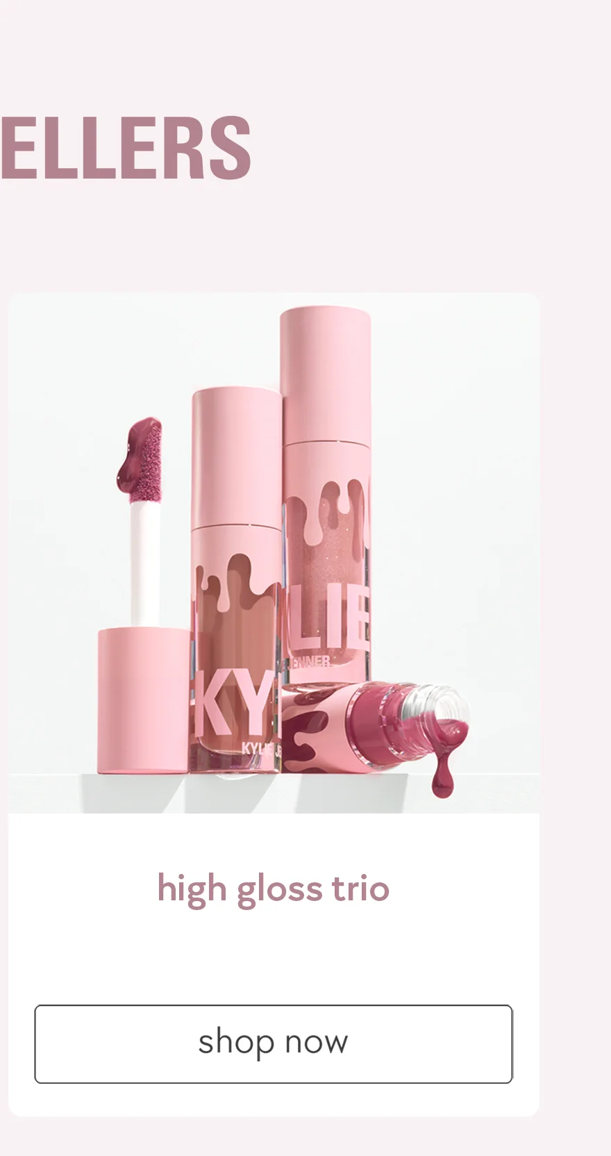 shop high gloss trio