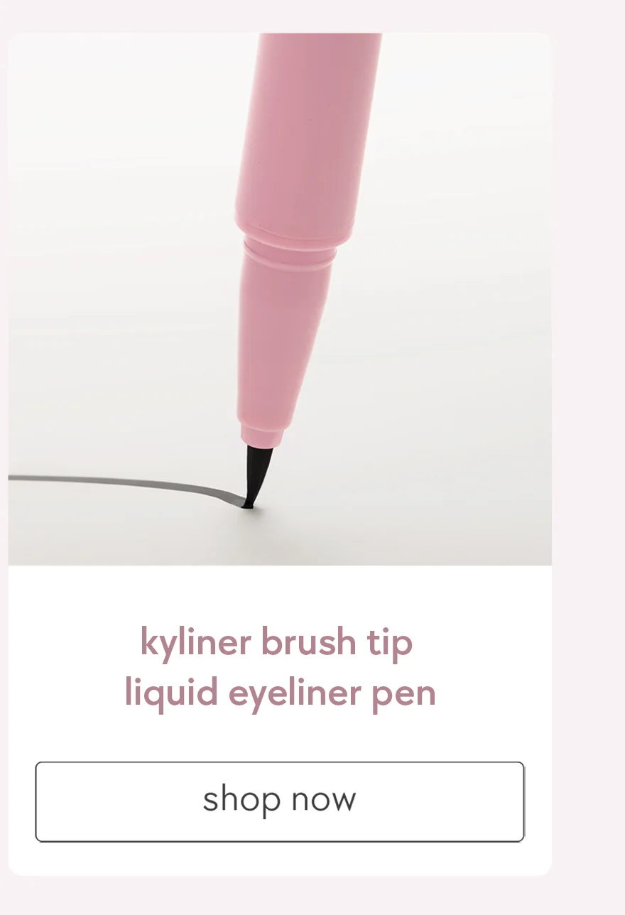 shop kyliner brush tip liquid eyeliner pen