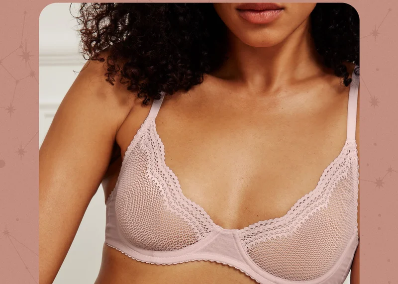 Signature Unlined Demi Bra in Rosewater
