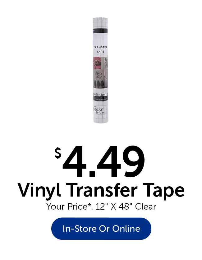 Vinyl Transfer Tape