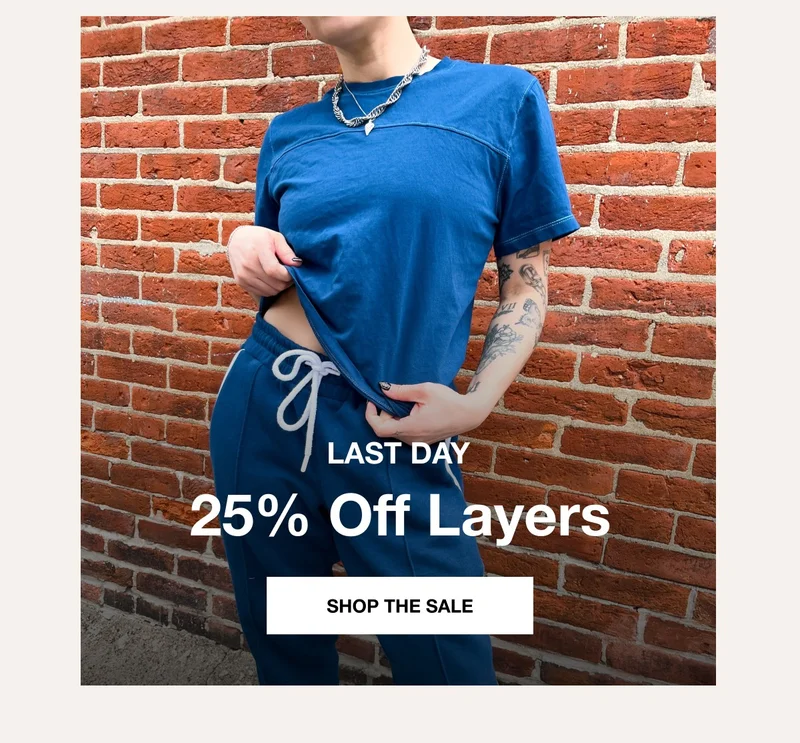 25% Off Layers